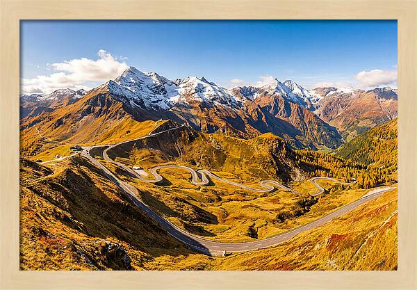 Grossglockner High Alpine Road In Autumn