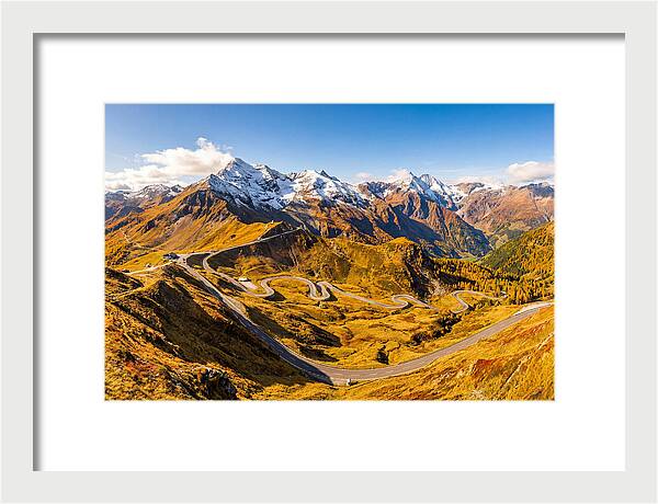 Grossglockner High Alpine Road In Autumn