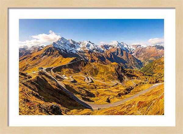 Grossglockner High Alpine Road In Autumn