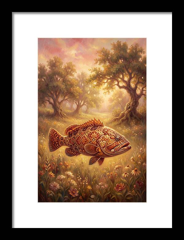 Grouper In Nature