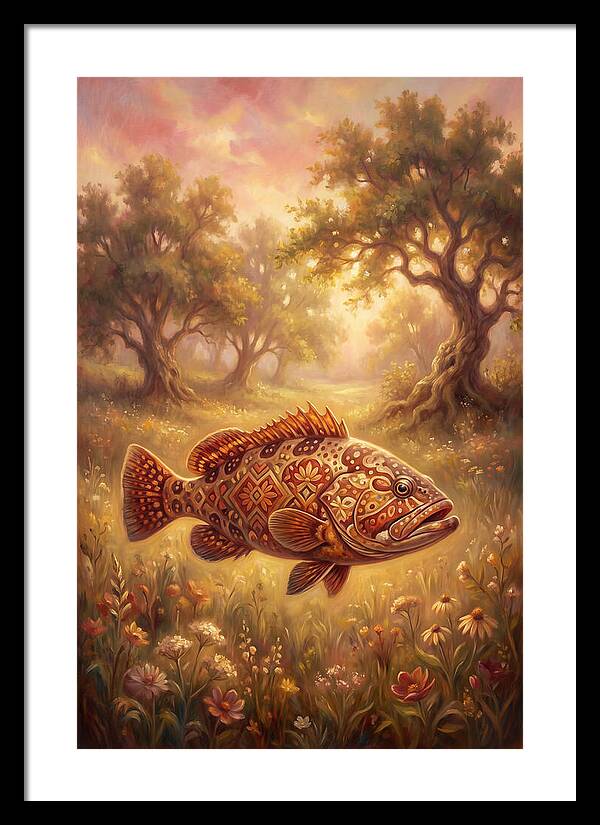 Grouper In Nature