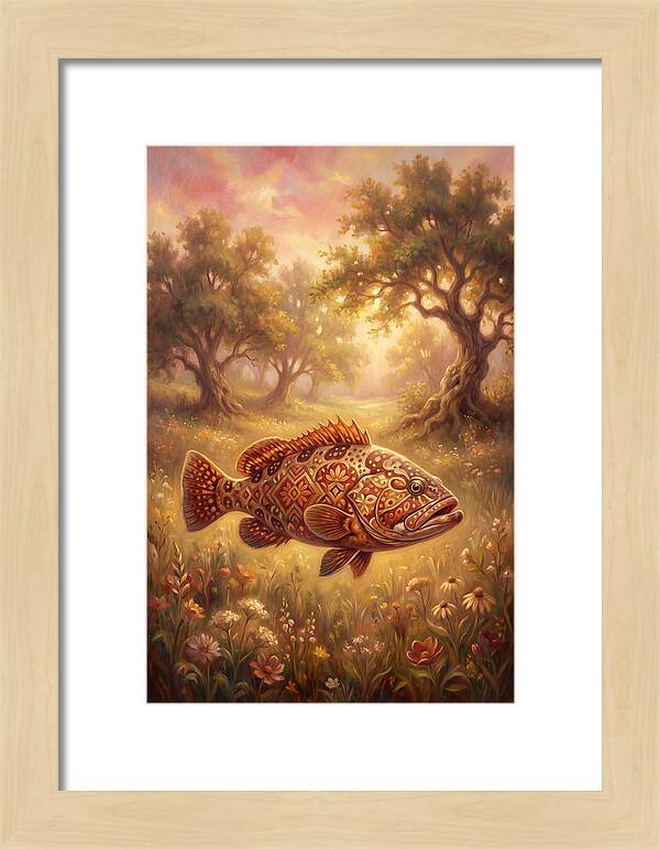 Grouper In Nature