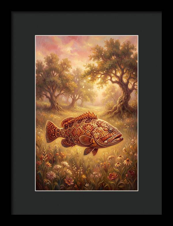Grouper In Nature
