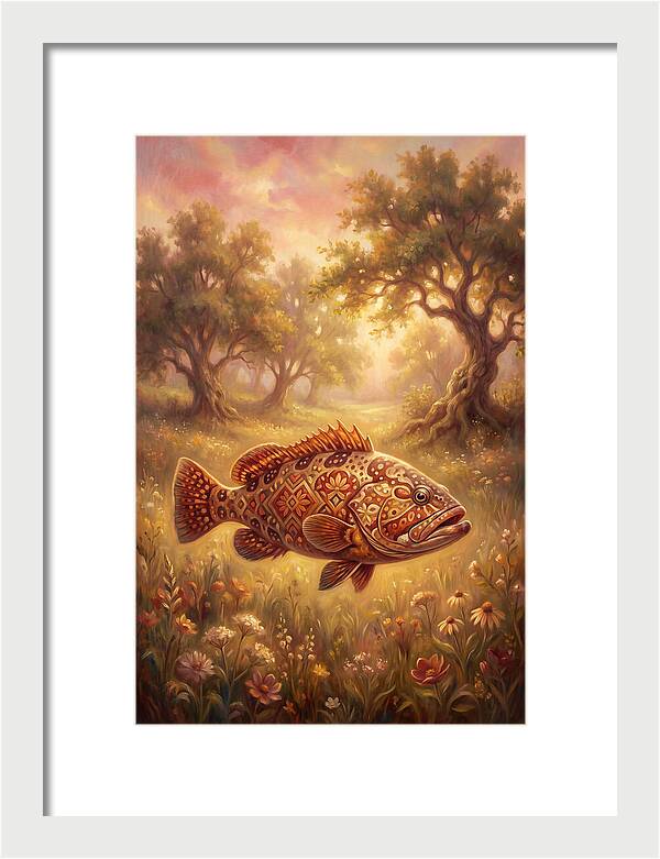 Grouper In Nature