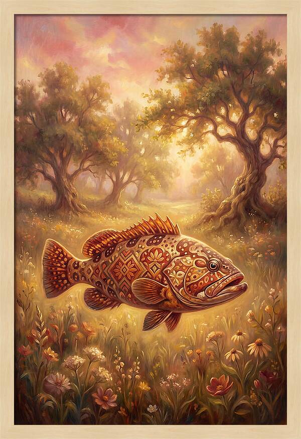 Grouper In Nature