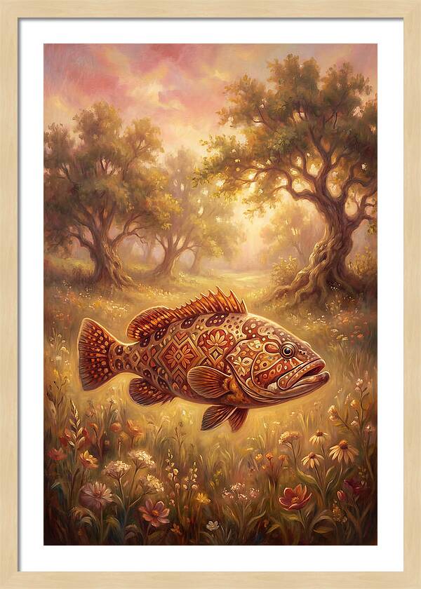 Grouper In Nature