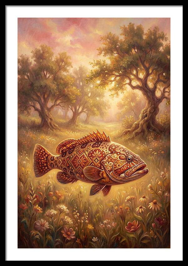 Grouper In Nature