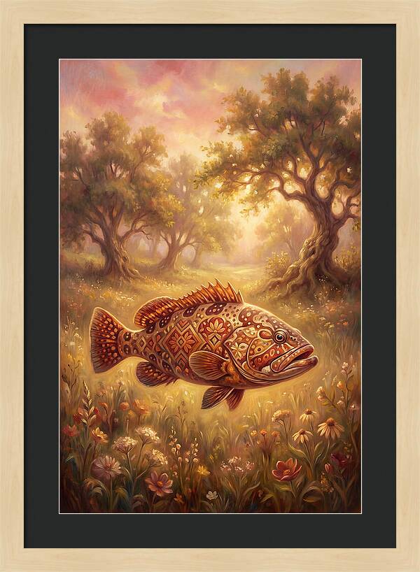 Grouper In Nature