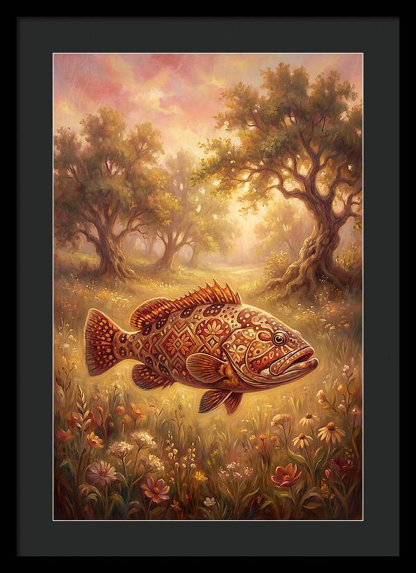 Grouper In Nature