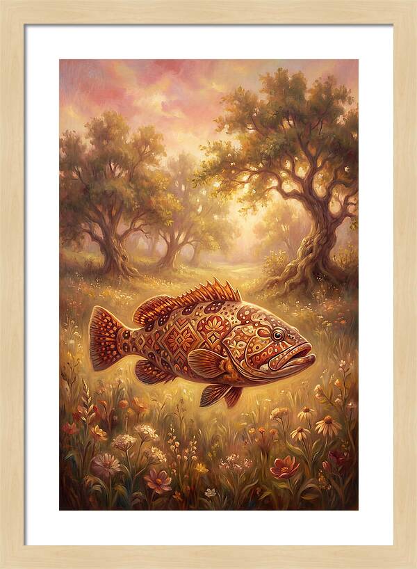 Grouper In Nature