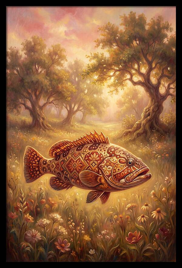 Grouper In Nature