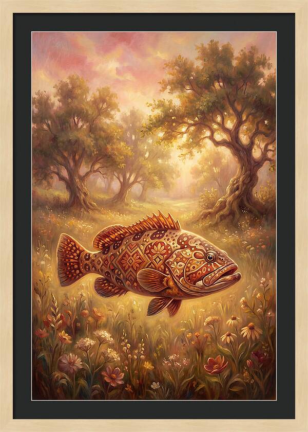 Grouper In Nature