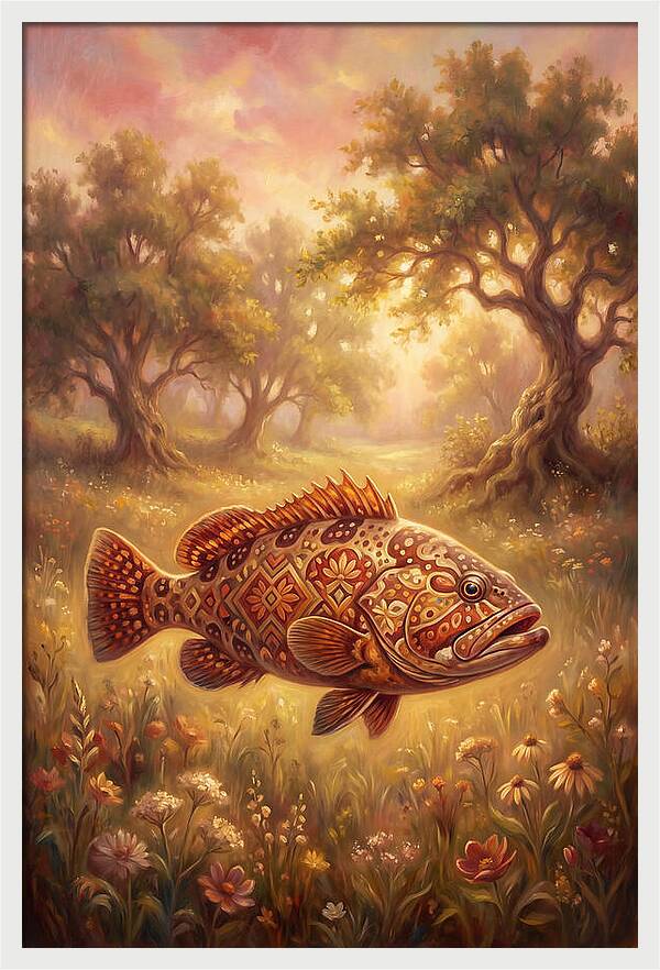 Grouper In Nature