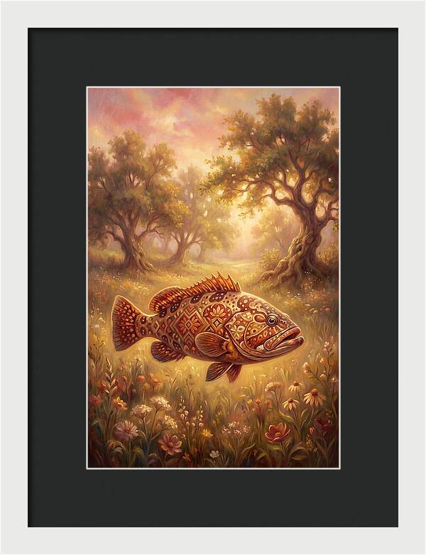 Grouper In Nature
