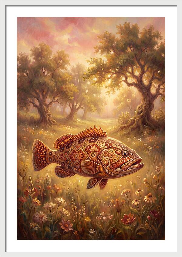Grouper In Nature