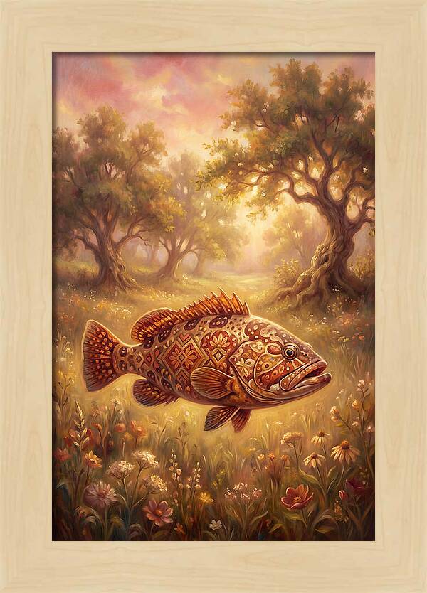Grouper In Nature