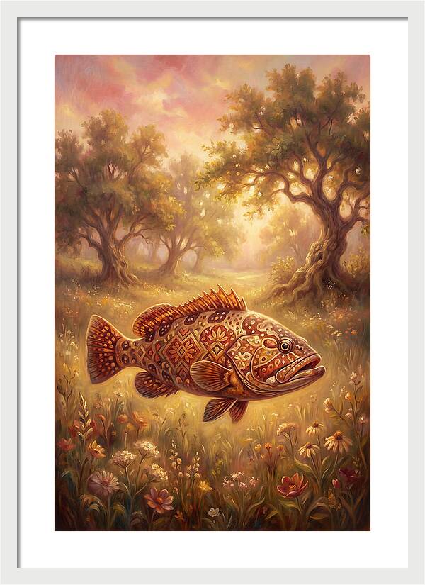 Grouper In Nature