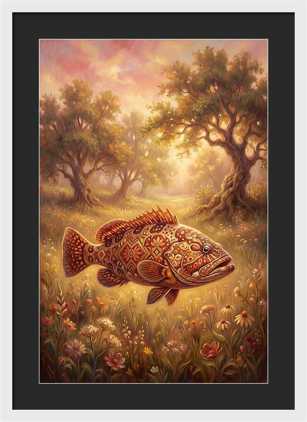 Grouper In Nature