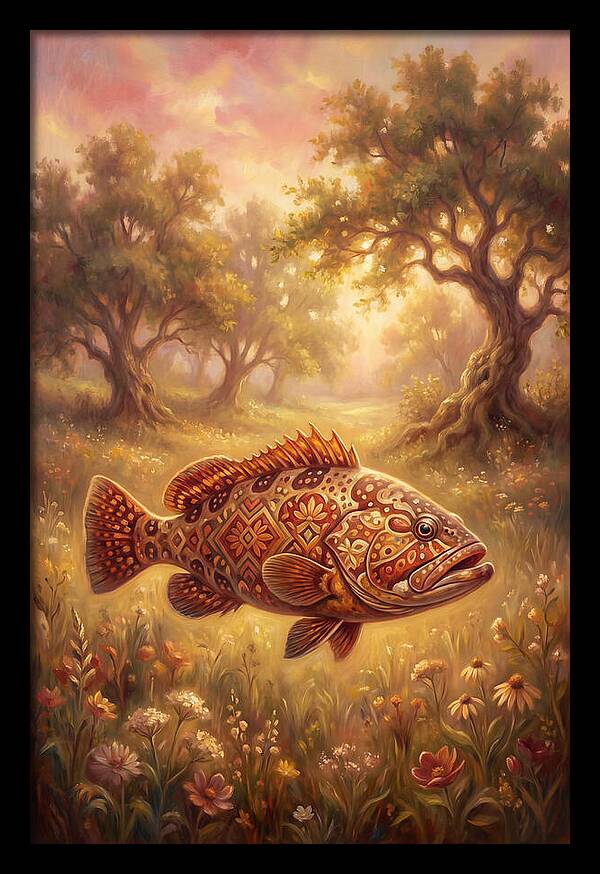 Grouper In Nature