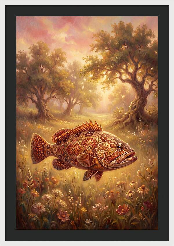 Grouper In Nature