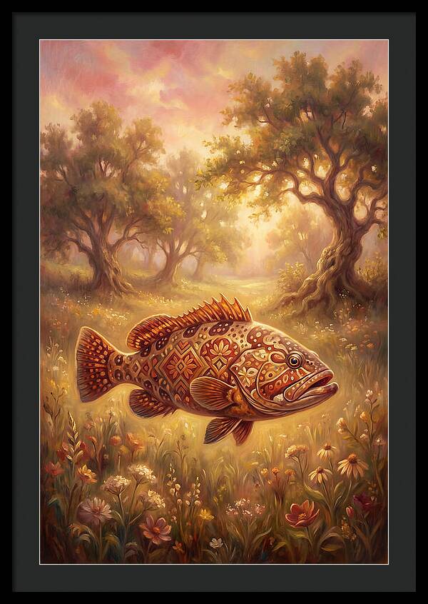 Grouper In Nature