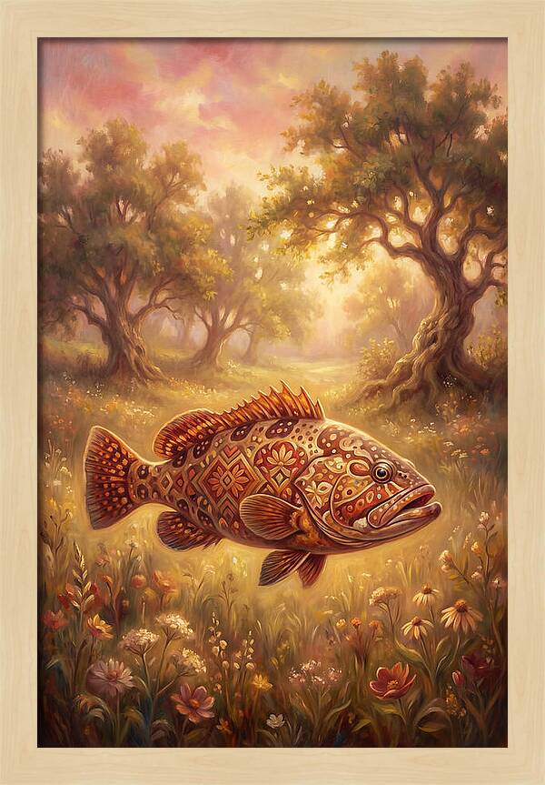 Grouper In Nature