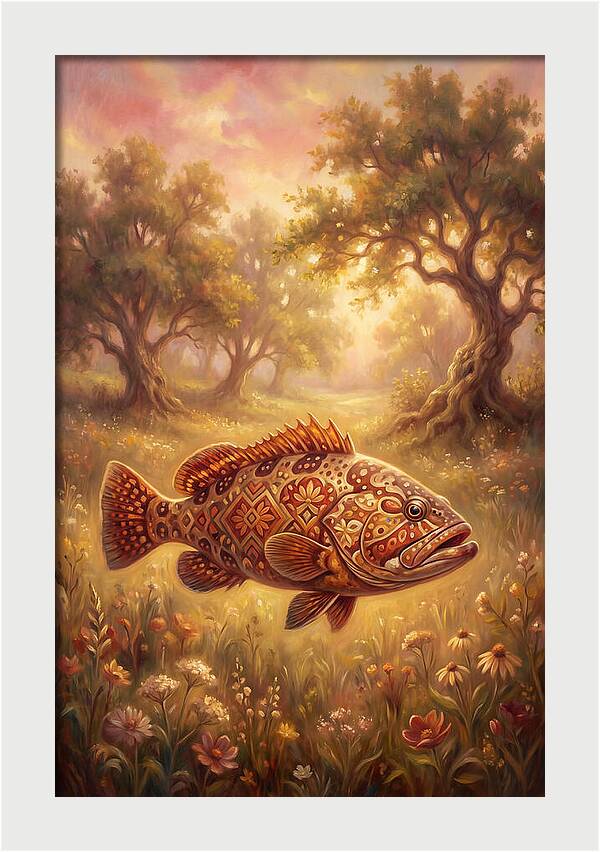 Grouper In Nature