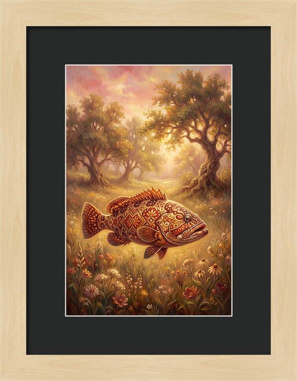 Grouper In Nature