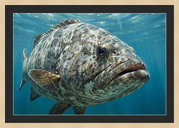 Grouper Underwater Majesty