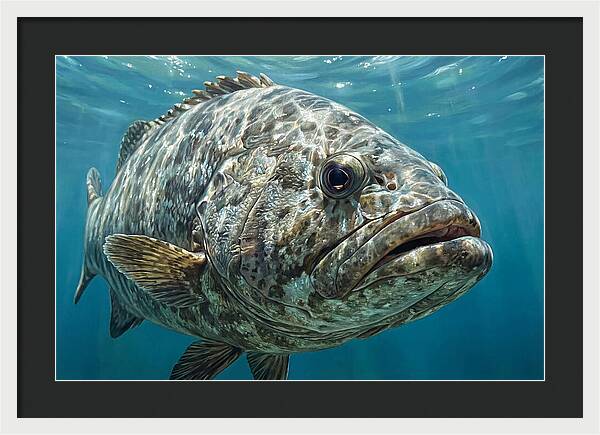 Grouper Underwater Majesty