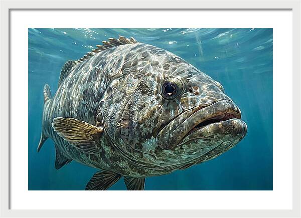 Grouper Underwater Majesty