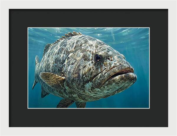 Grouper Underwater Majesty