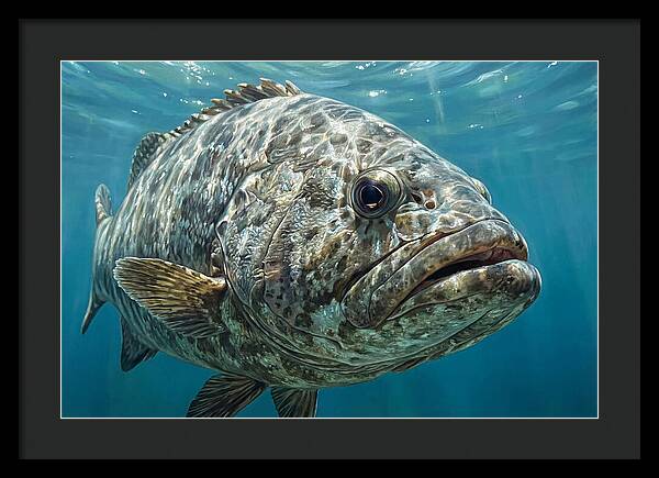 Grouper Underwater Majesty
