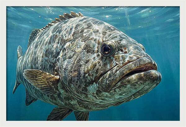 Grouper Underwater Majesty