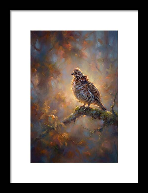 Grouse Perched Gracefully