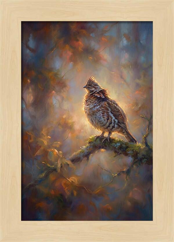 Grouse Perched Gracefully