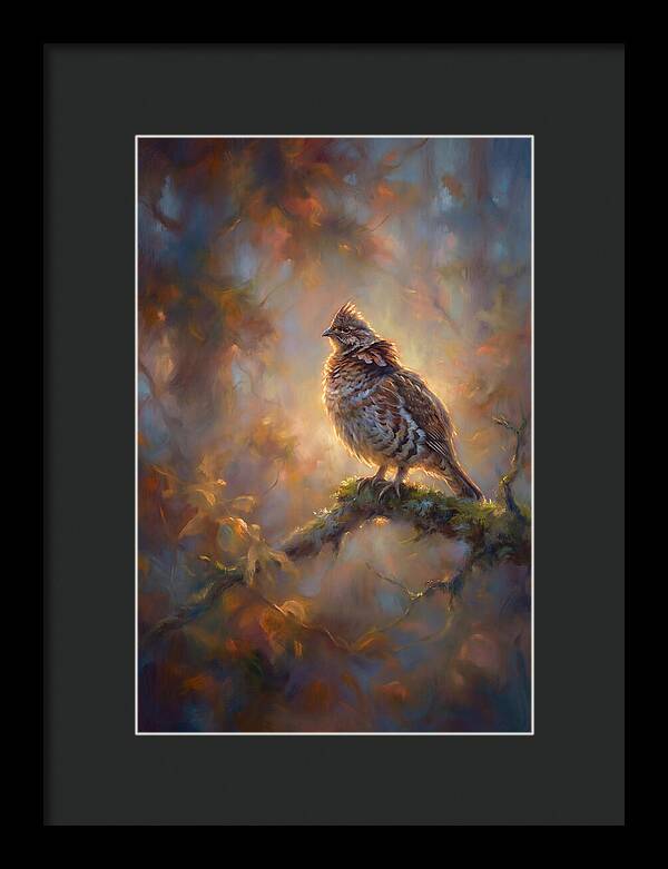 Grouse Perched Gracefully
