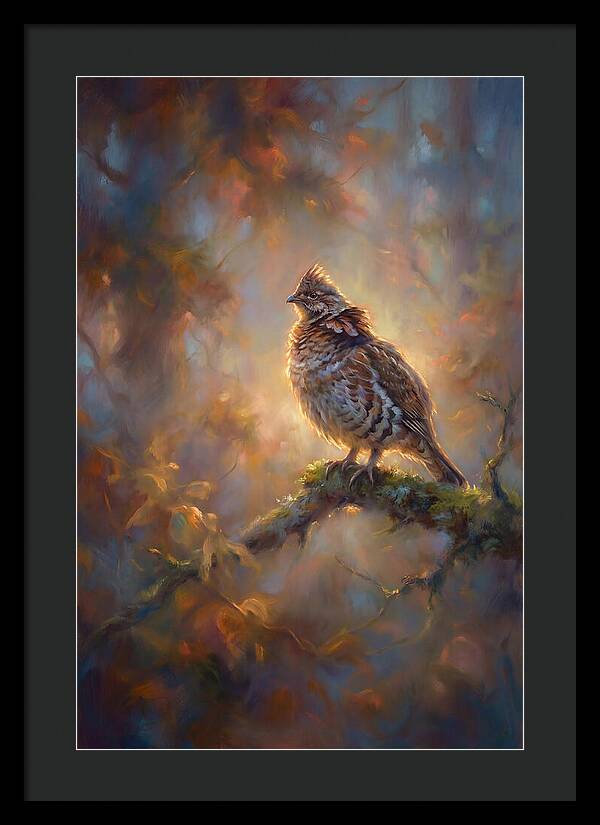 Grouse Perched Gracefully