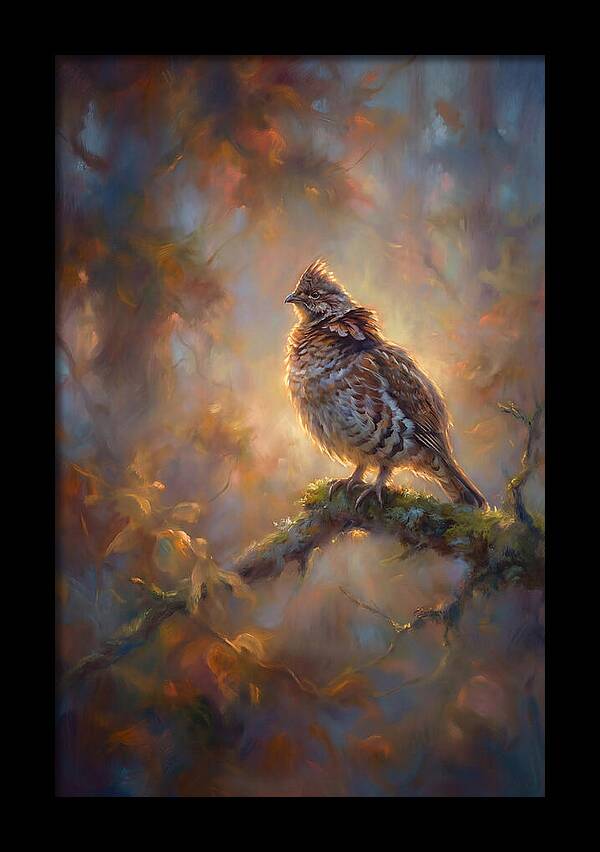 Grouse Perched Gracefully