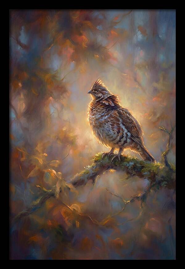 Grouse Perched Gracefully