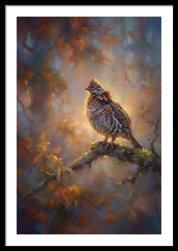 Grouse Perched Gracefully