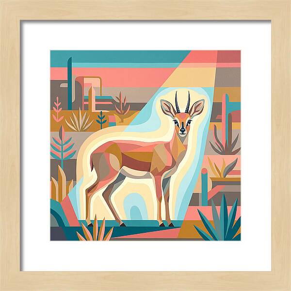 Grysbok Among Lush Scenery