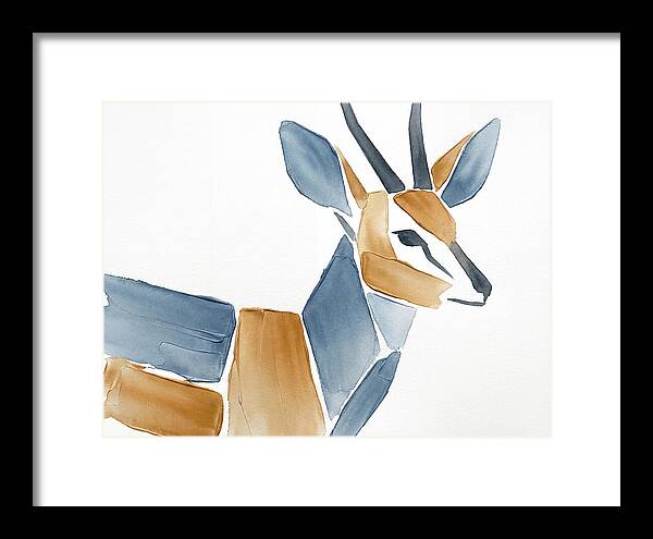 Grysbok In Minimalist Style