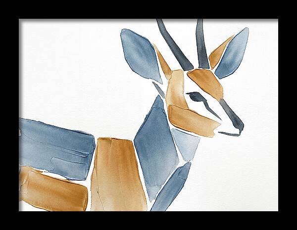 Grysbok In Minimalist Style