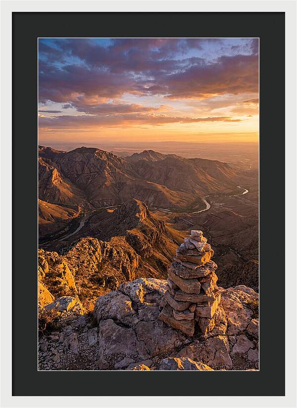 Guadalupe Peak Sunset Serenity