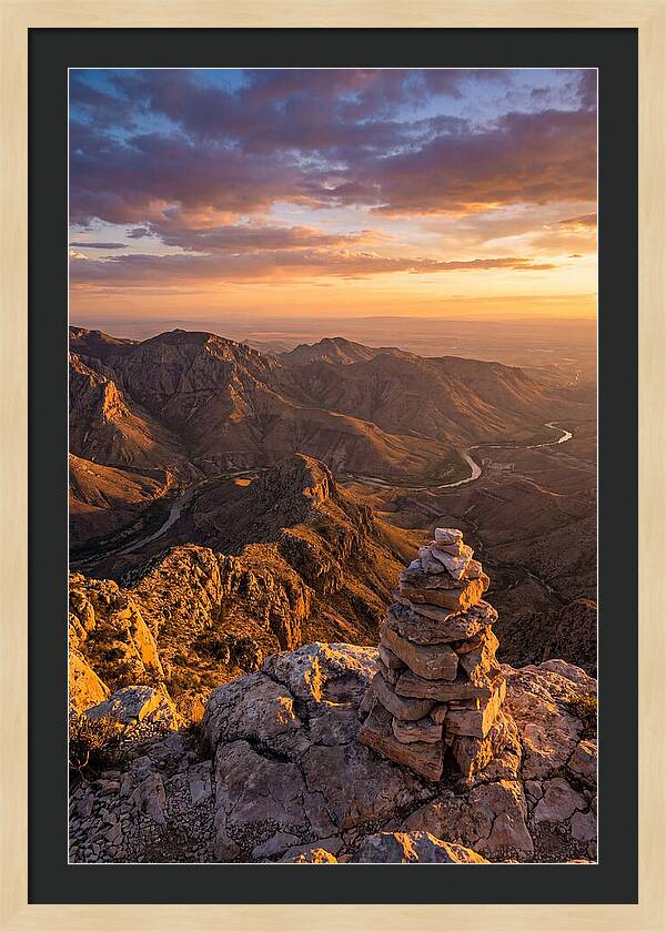 Guadalupe Peak Sunset Serenity