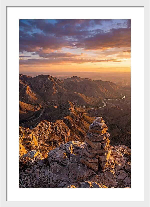 Guadalupe Peak Sunset Serenity