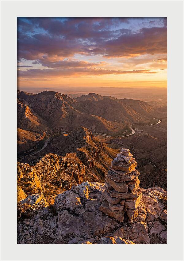 Guadalupe Peak Sunset Serenity