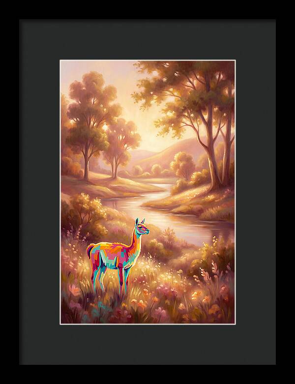 Guanaco In Nature