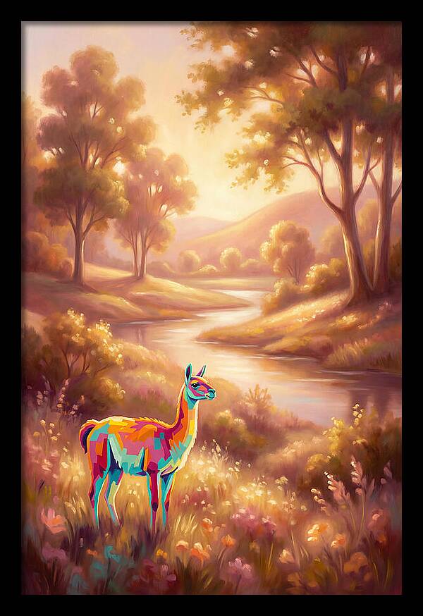 Guanaco In Nature
